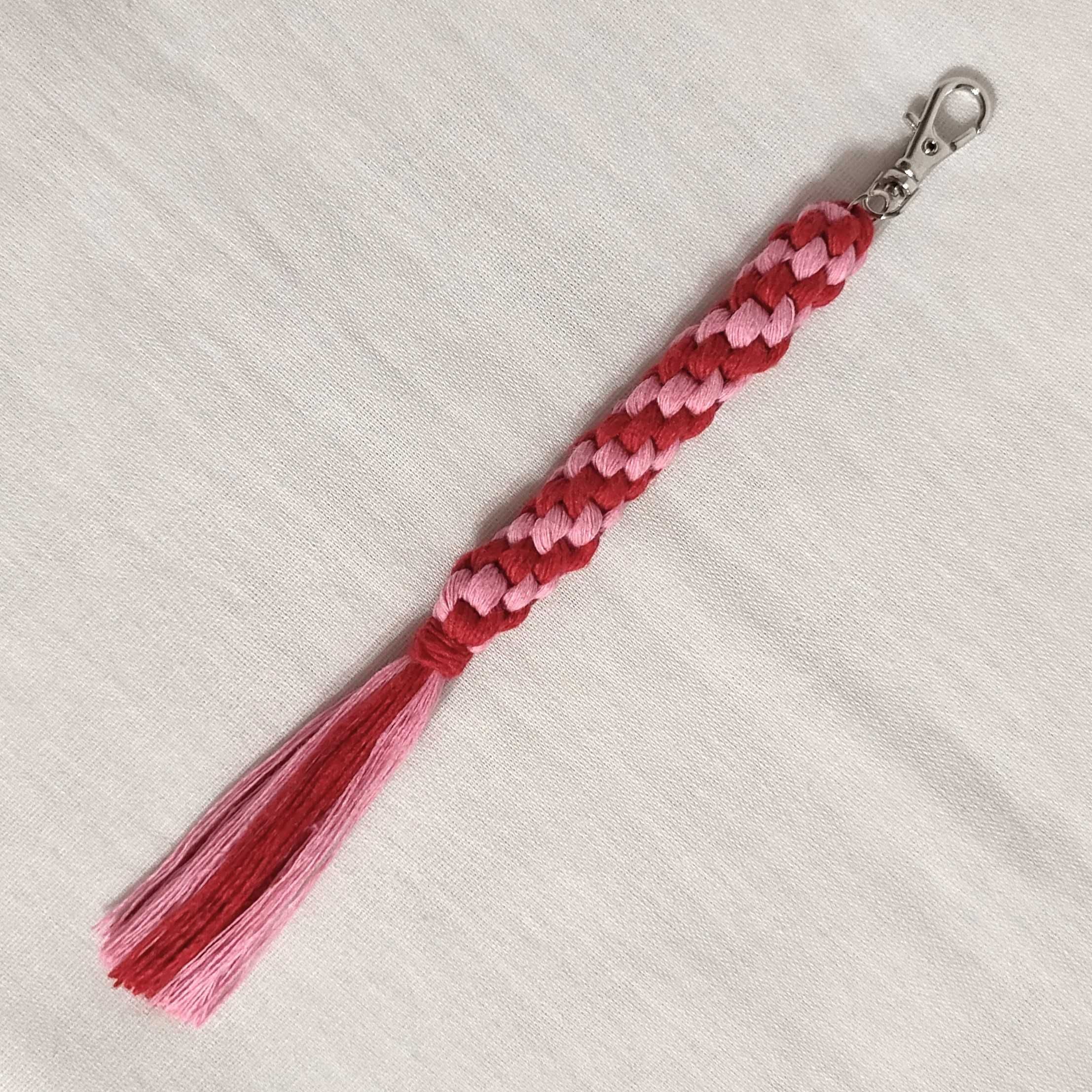 W127 Breloczek brelok zawieszka ze sznurka Rękodzieło Handmade