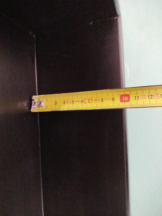 Nicho de parede - alumínio lacado preto