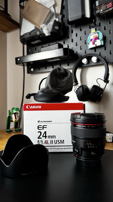 Canon EF 24mm f/1.4L ll USM jak nowy!