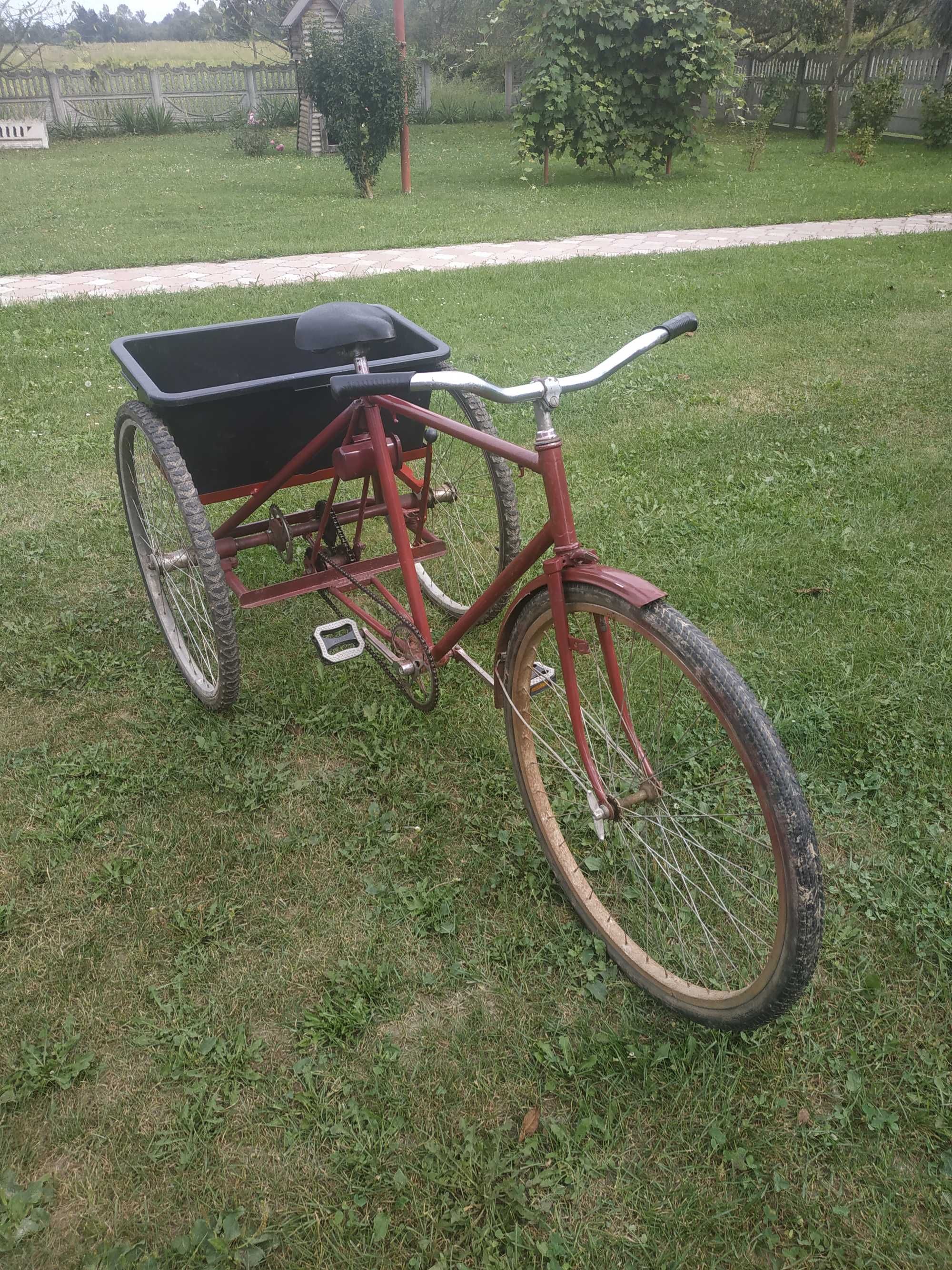 Продам саморобний триколісний велосипед