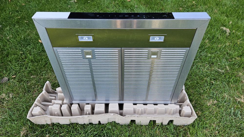 Okap kuchenny kominowy Bosh DWB67JP50 stal nierdzewna