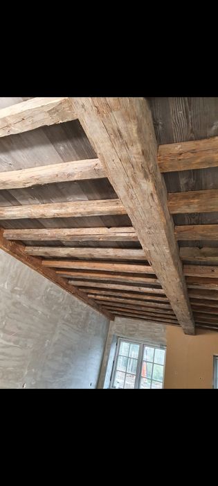 postarzane deski szare,szczotkowane