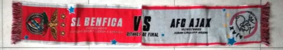 sport lisboa e benfica vs ajax cachecol