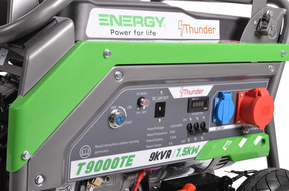 Генератор бензиновий ENERGY T9000TE 7,5 кВт 1/3ф ел. запуск