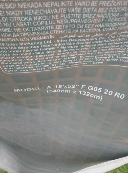 Basen Oogrodowy stelazowy INTEX 549x132 pompy drabinki wyprzedaż