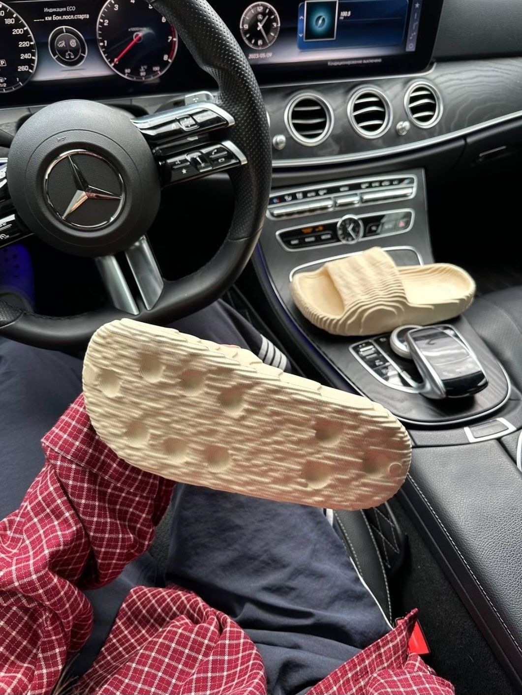 Мужские Adidas Yeezy Adilette Slide, шлепки adidas adilette, шльопанці