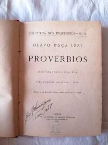PROVÉRBIOS - Olavo D'Éça Leal