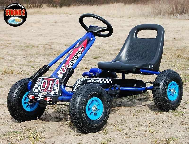 Gokart Na Pedały Gokart A15 Pompowane Koła! + Gratis!