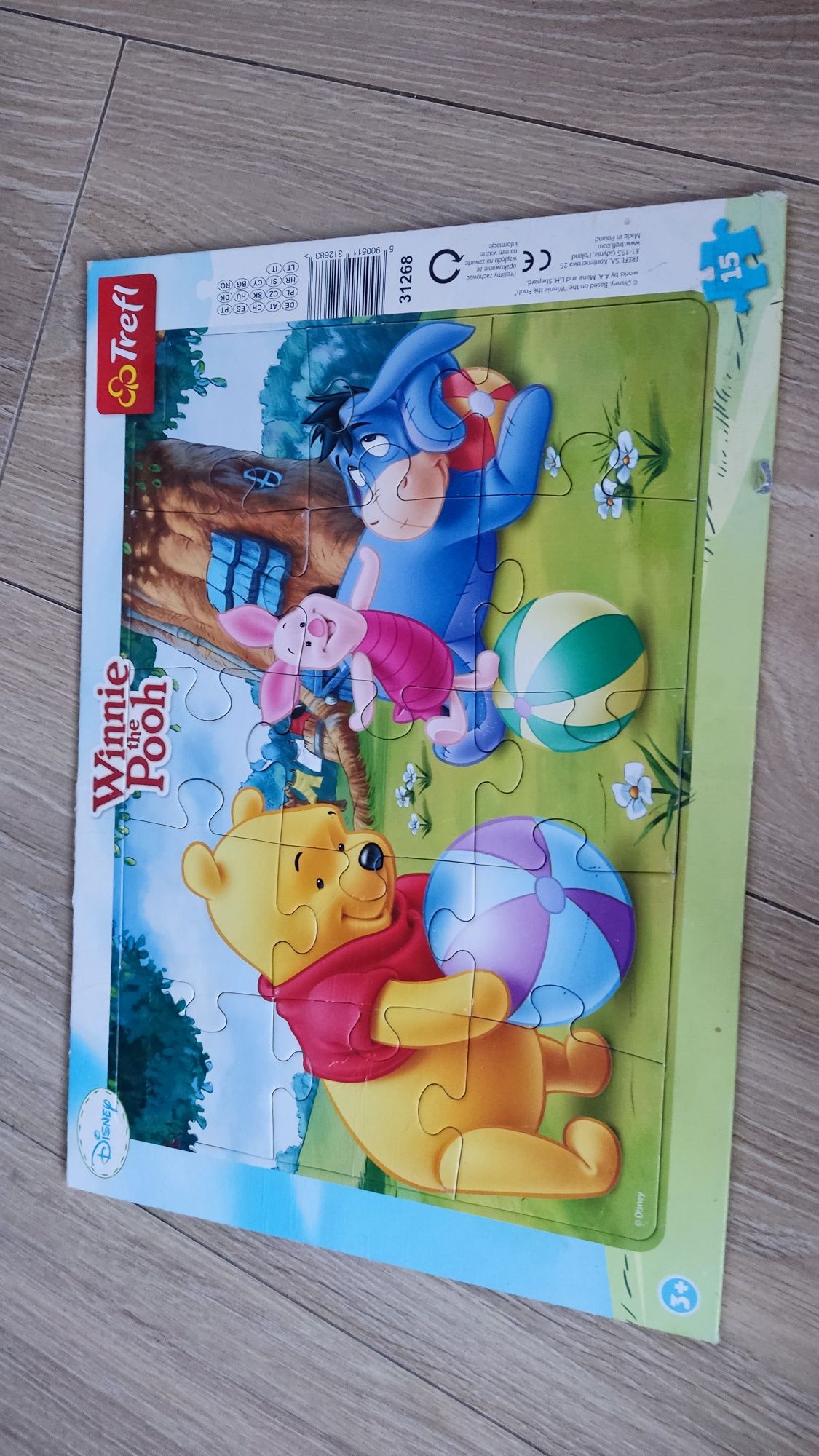 Puzzle dla dzieci od 2 lat