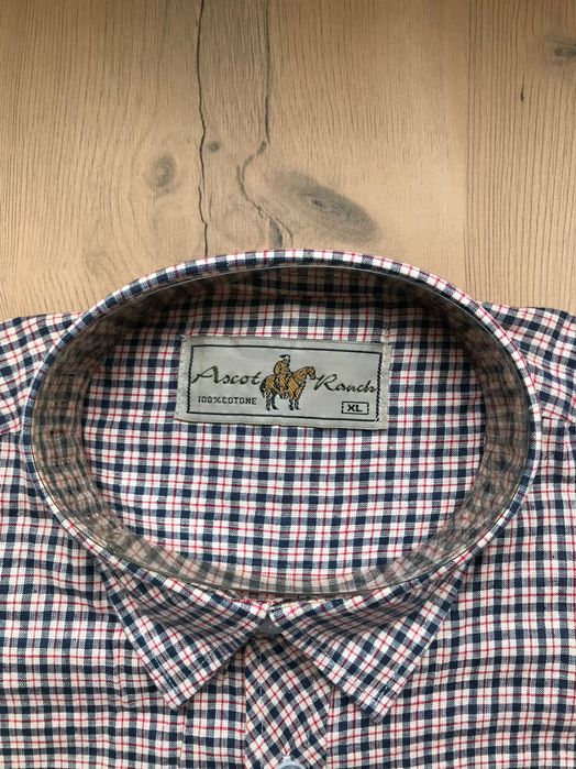 сорочка чоловіча Ascot Ranch клітинка довгий рукав