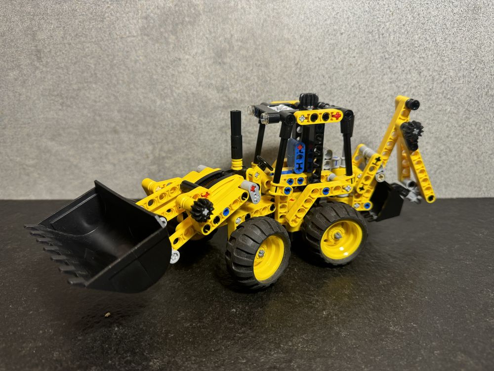 Lego Technic 2w1 42004 mini koparko-ładowarka budowa koparka