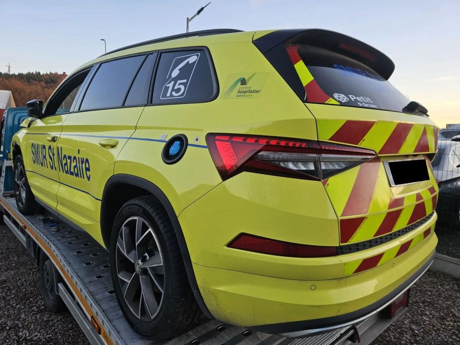 Skoda Kodiaq 4x4 SPORTLINE 2.0 TDI 200kM  DSG  uszkodzony /  Francja