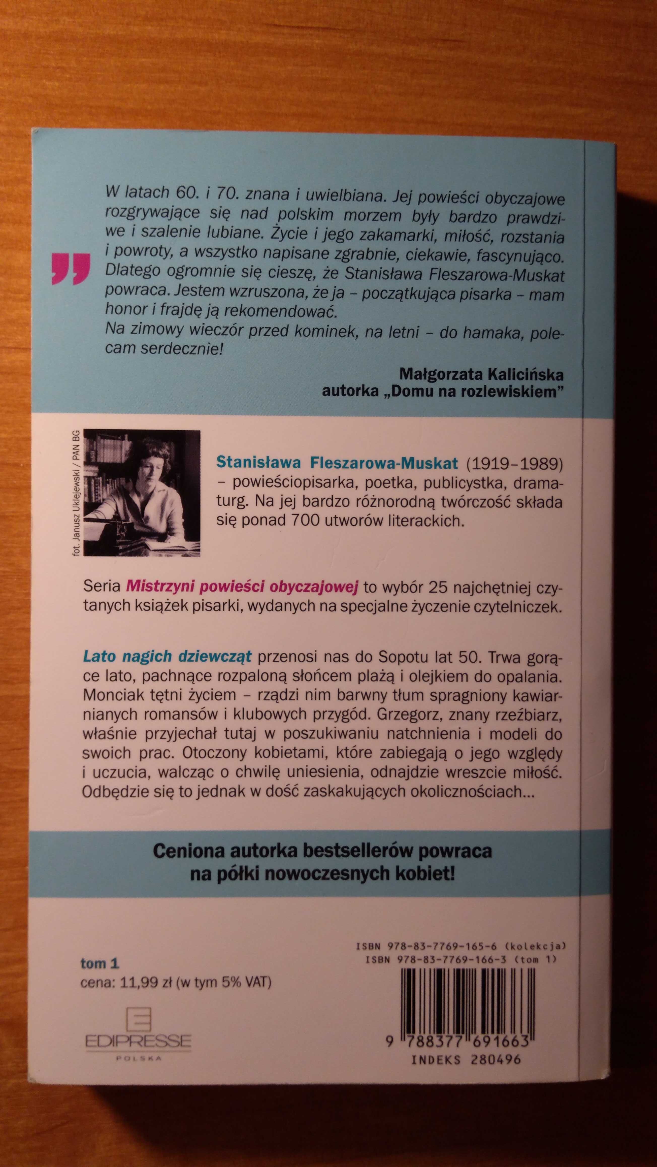 Lato nagich dziewcząt Stanisława Fleszarowa-Muskat literatura kobieca