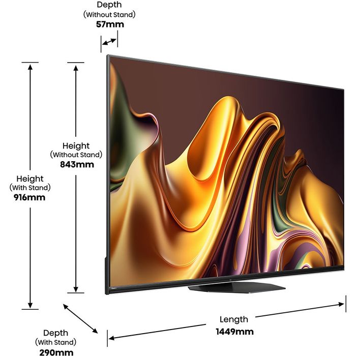 Телевізор Hisense 65U8NQ ULED Mini LED 144Hz