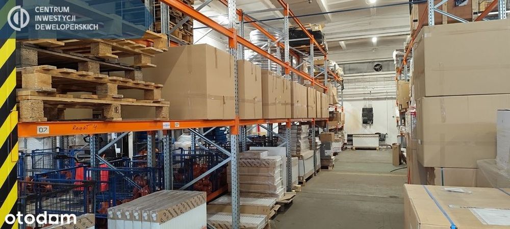 Magazyn 600 m2 z biurami i socjalem 80 m2