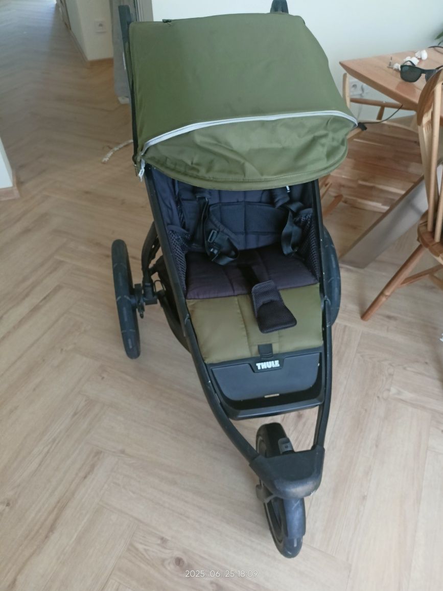 Wózek biegowy Thule Urban glide 2 zielony khaki