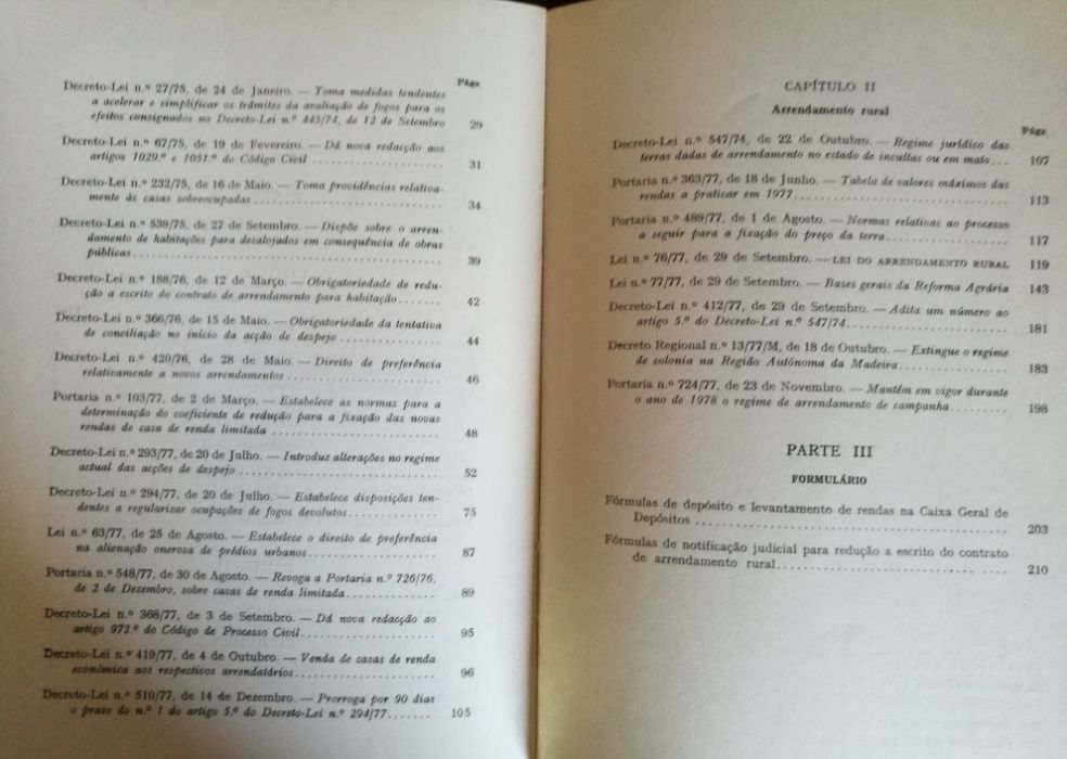 Arrendamento Urbano e Rural - França Rodrigues; Espírito Santo Lopes