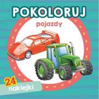 Pokoloruj pojazdy - Dorota Krassowska, Andrzej Kłapyta