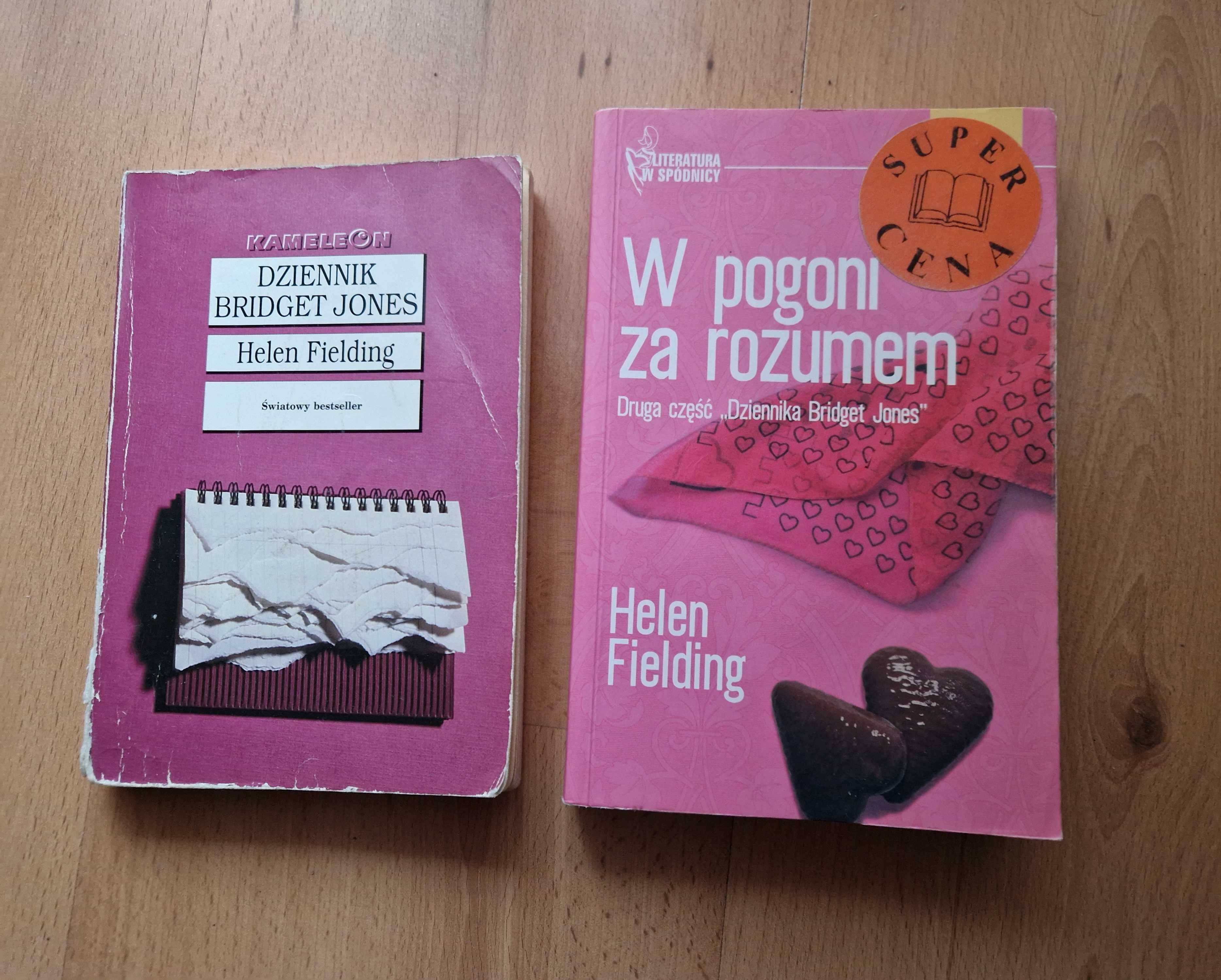 Dziennik Bridget Jones + W pogoni za rozumem obie części H. Fielding