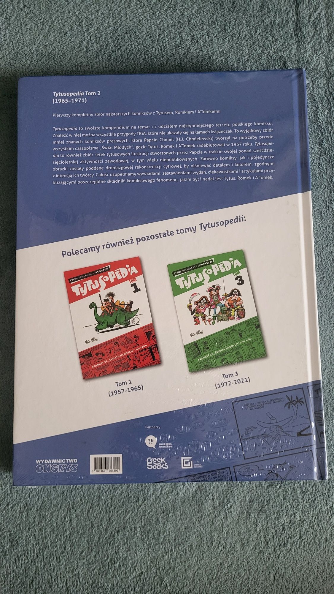 Tytusopedia TOM 2 komiksy ze ,,świata młodych"... NOWA W FOLII