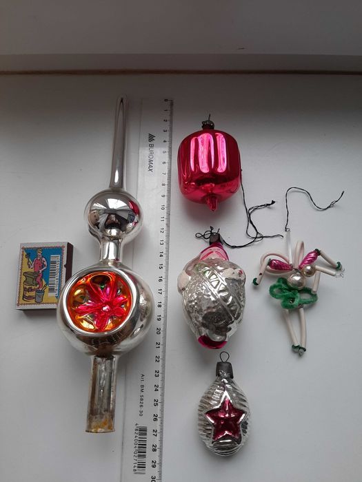 Продам елочные игрушки времен 50-60-х годов СССР