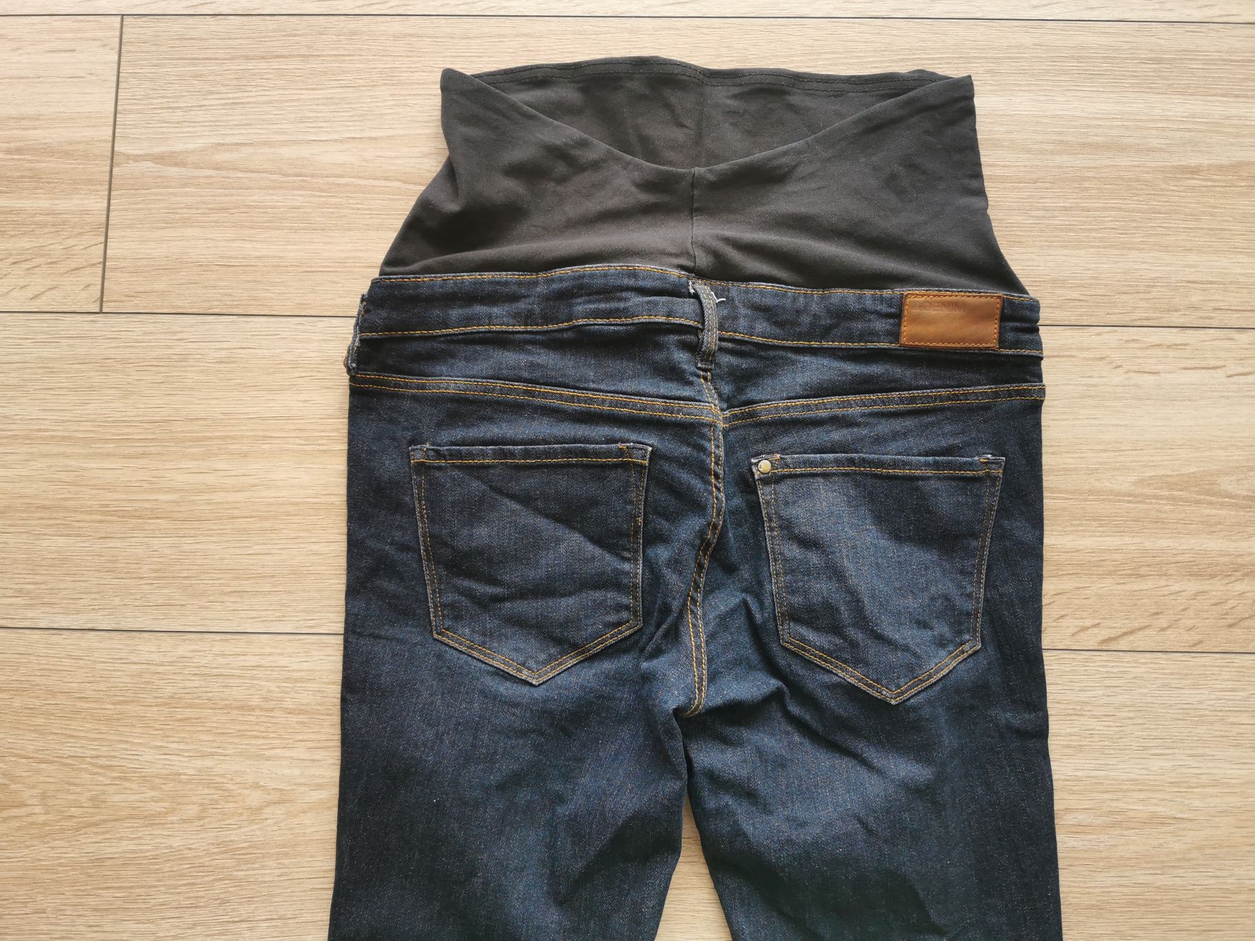 Jeansy spodnie ciążowe H&M 36