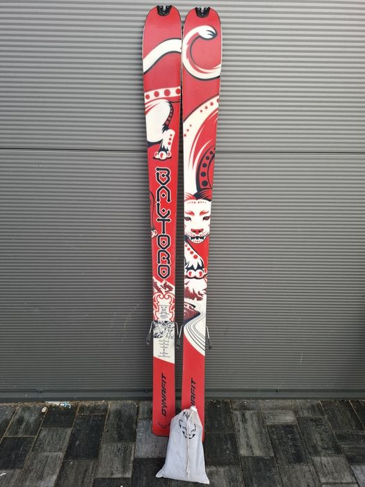 Zestaw set skiturowy używany Dynafit Baltoro 158 cm Wiązanie i foka