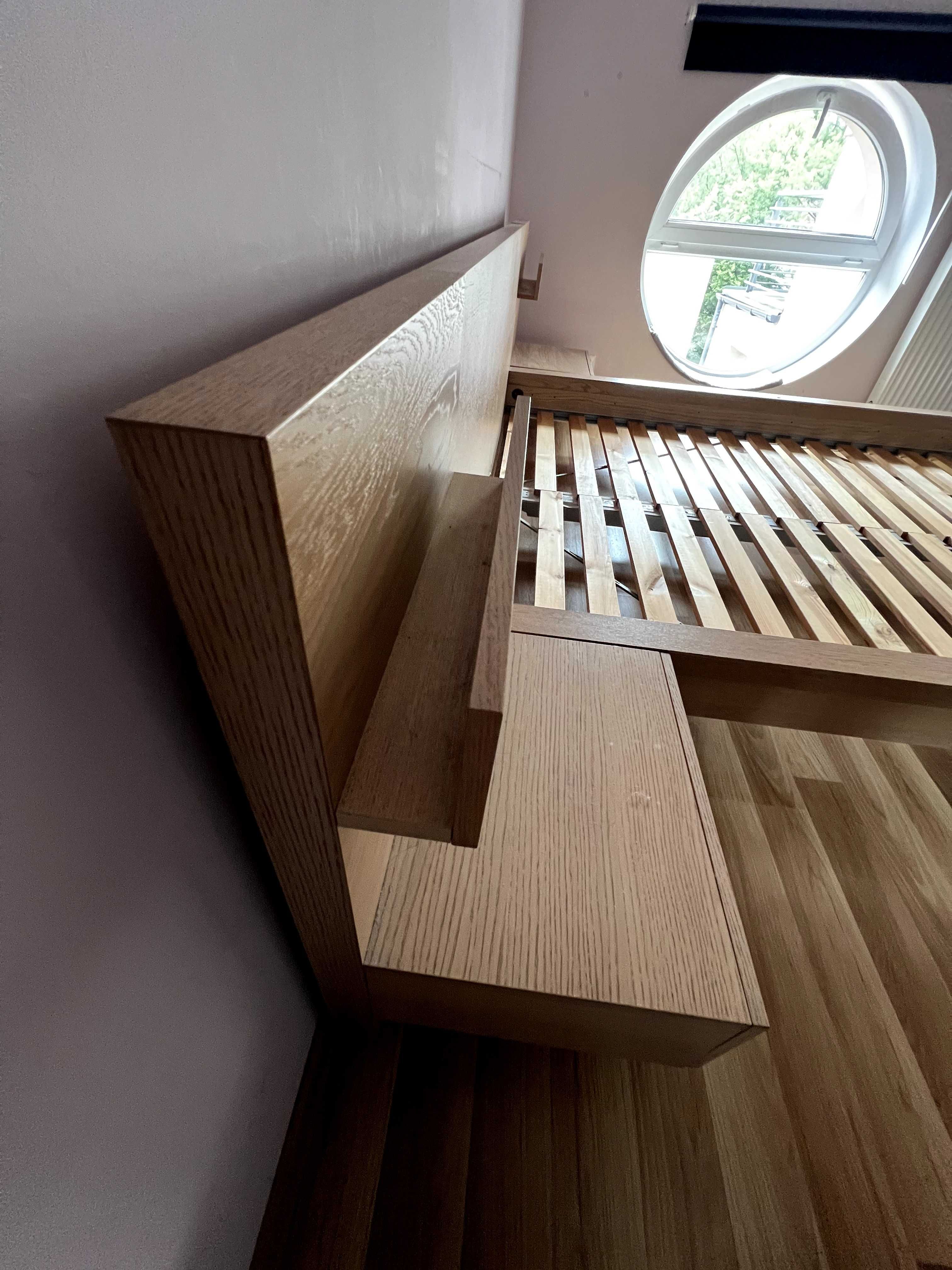 Lózko Ikea MALM 160x200 + stelaż + 2 komody