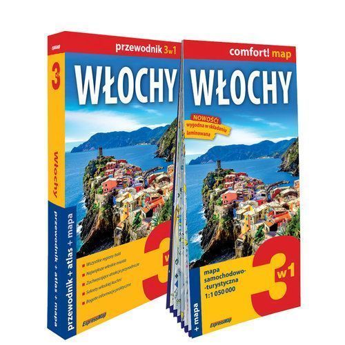 Włochy Przewodnik 3W1 Przewodnik+Atlas+Mapa