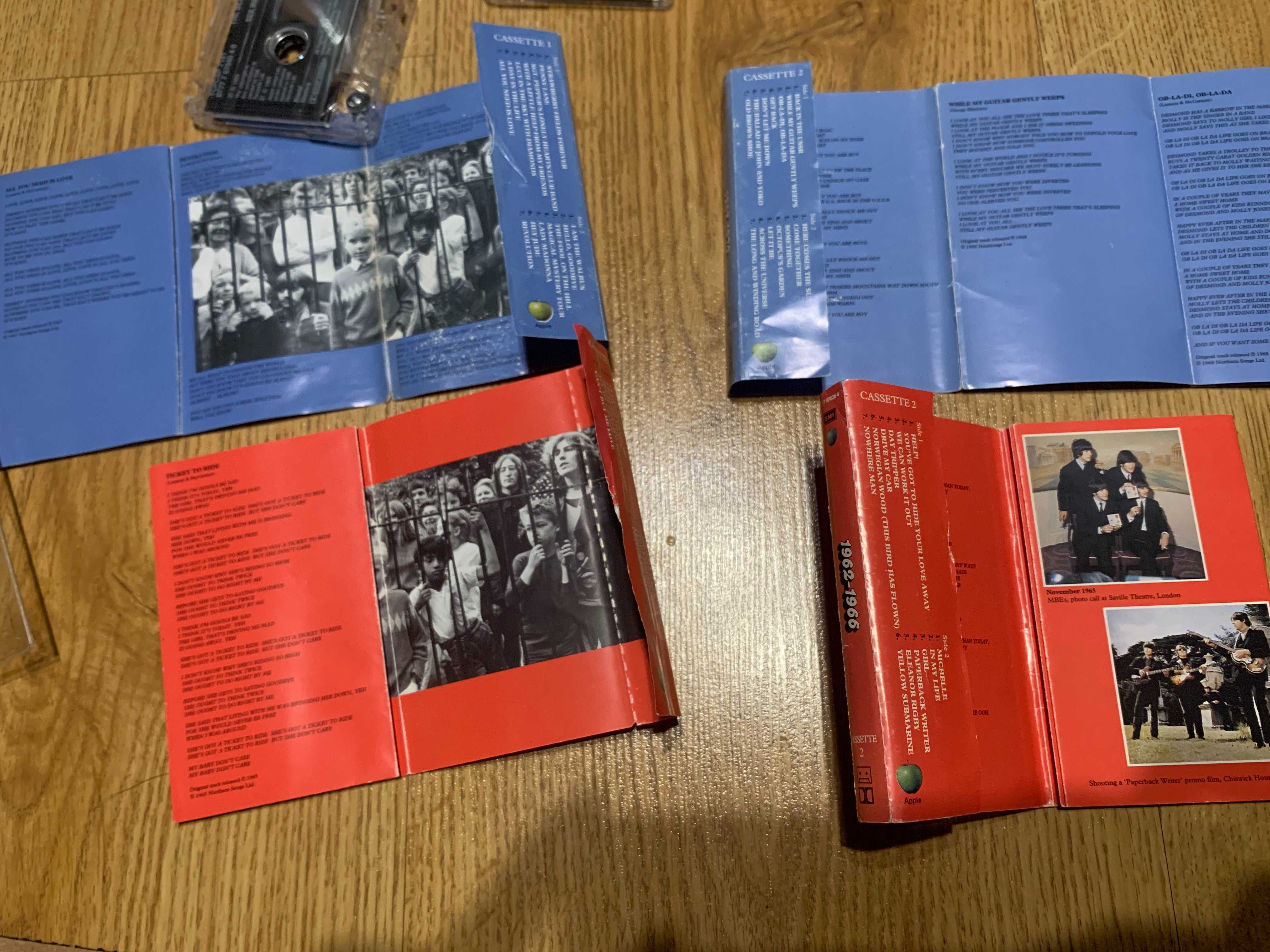 Zestaw 12 kaset magnetofonowych - The Beatles