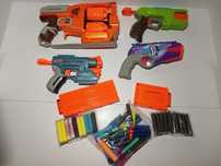 Бластер Nerf Zombie Strike Flipfury Нерф Rebelle магазин обойма 12 18