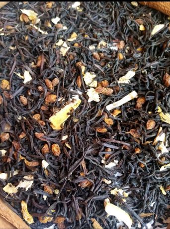 Натуральний чорний чай обліпиха імбир кориця
