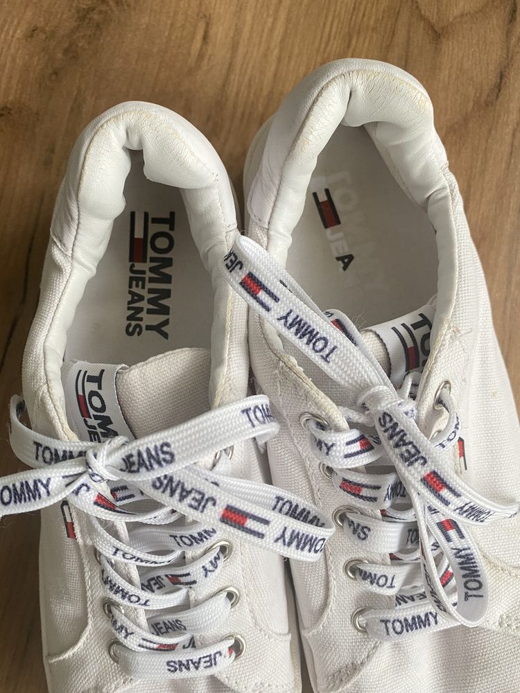 Sneakersy trampki na platformie Tommy Hilfiger