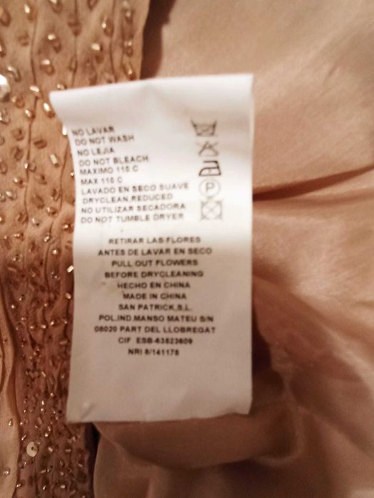 Vestido de cerimonia tamanho 46