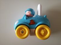 Samochodzik grający, autko napędzane - auto zabawka dla dzieci