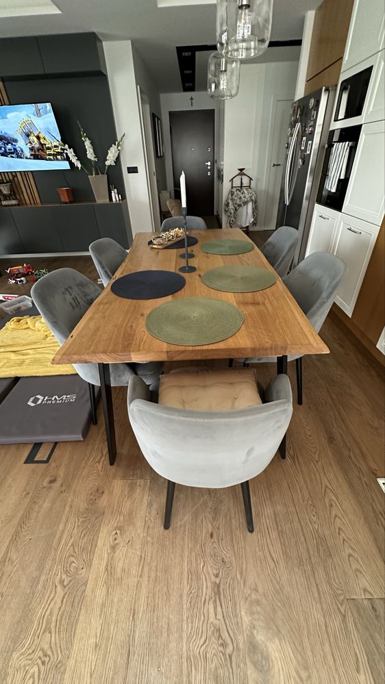 Stol debowy 180/90  cm