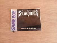 Nintendo - Instruções Vintage SolarStriker