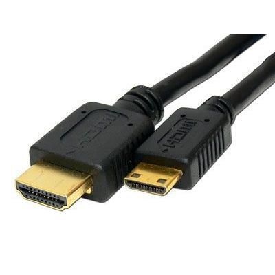 Kabel HDMI-miniHDMI 2m gold