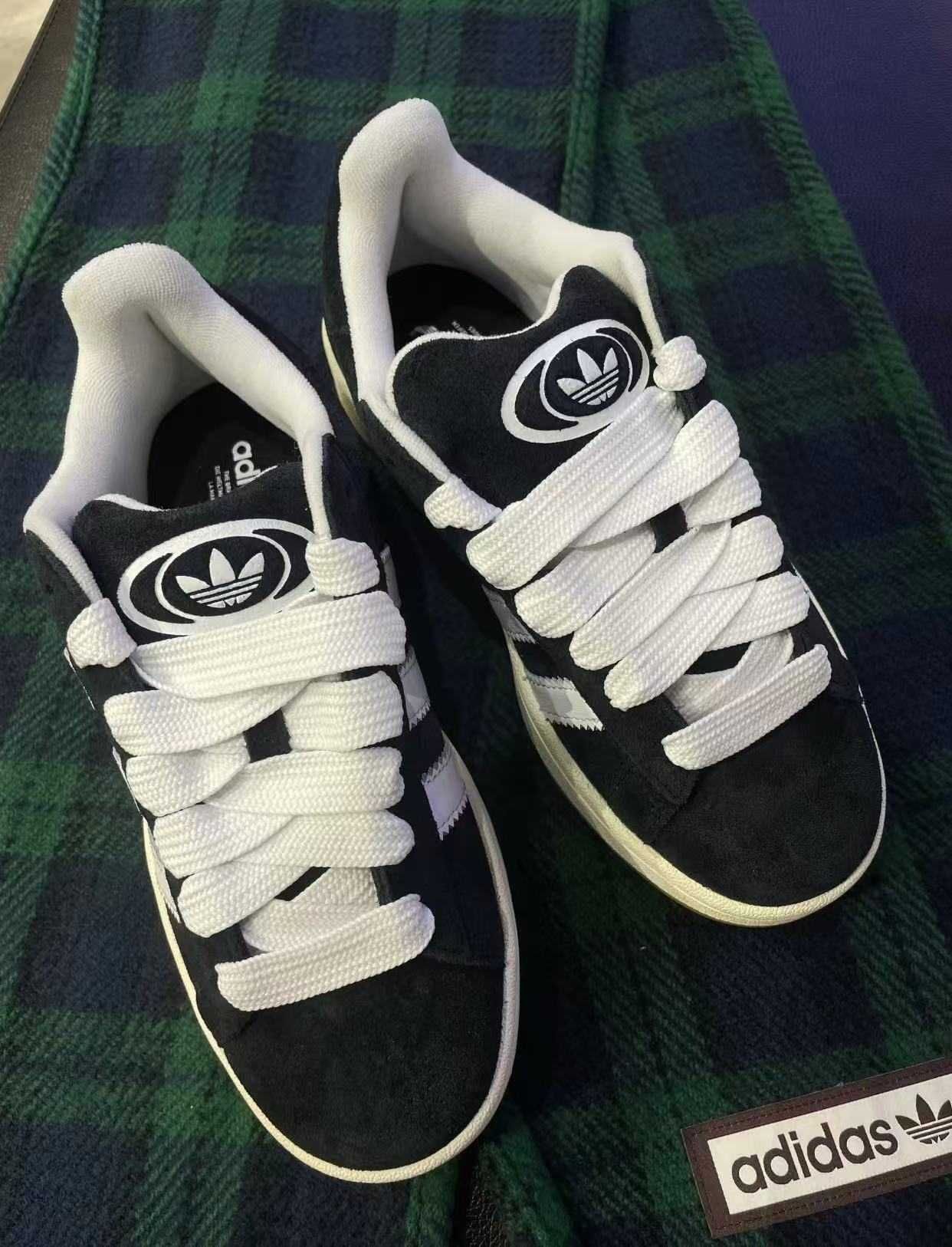ButyDamskieTrampki AdidasCampusCoreBlack R.42