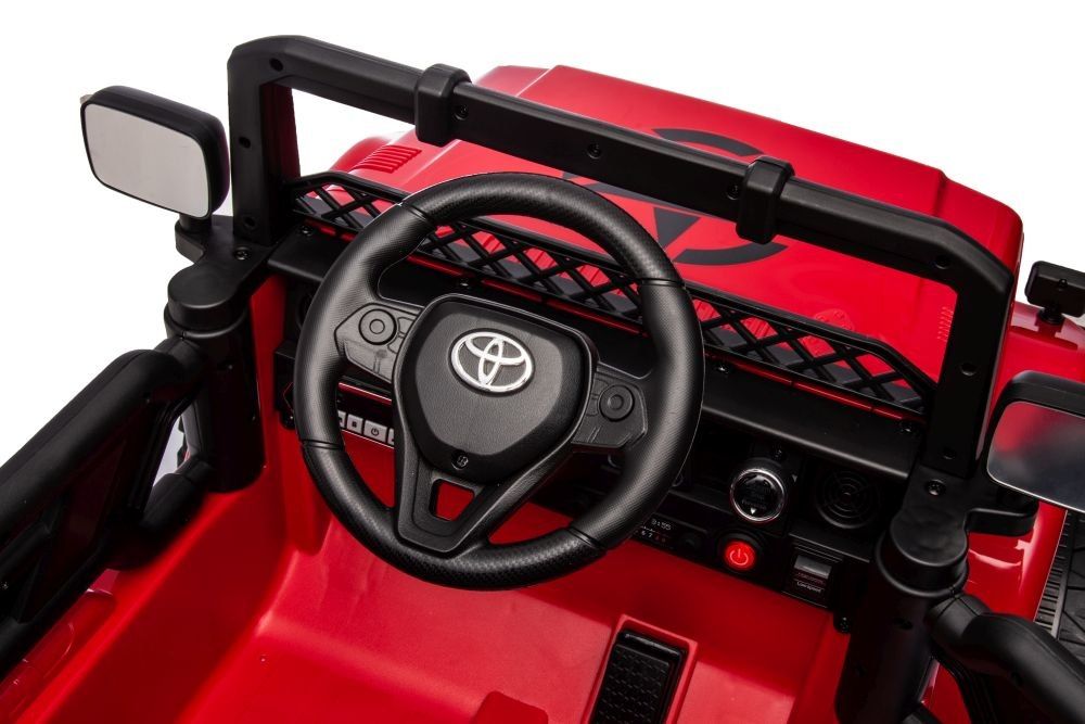 Bluetooth samochód jeep Auto Na Akumulator Toyota FJ Czerwone 4x4