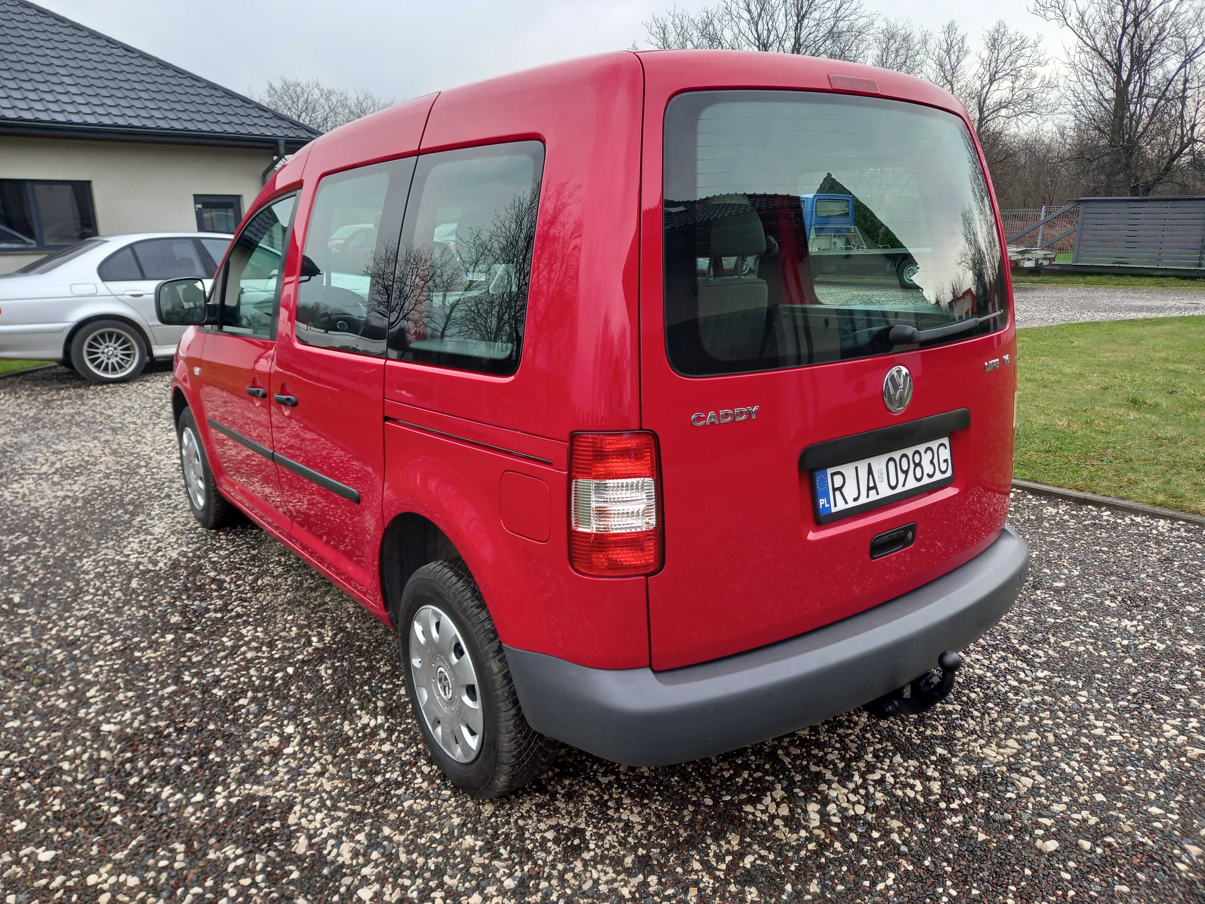 Volkswagen Caddy Life 1,6 MPI z Niemiec , Zadbany, Doinwestowany