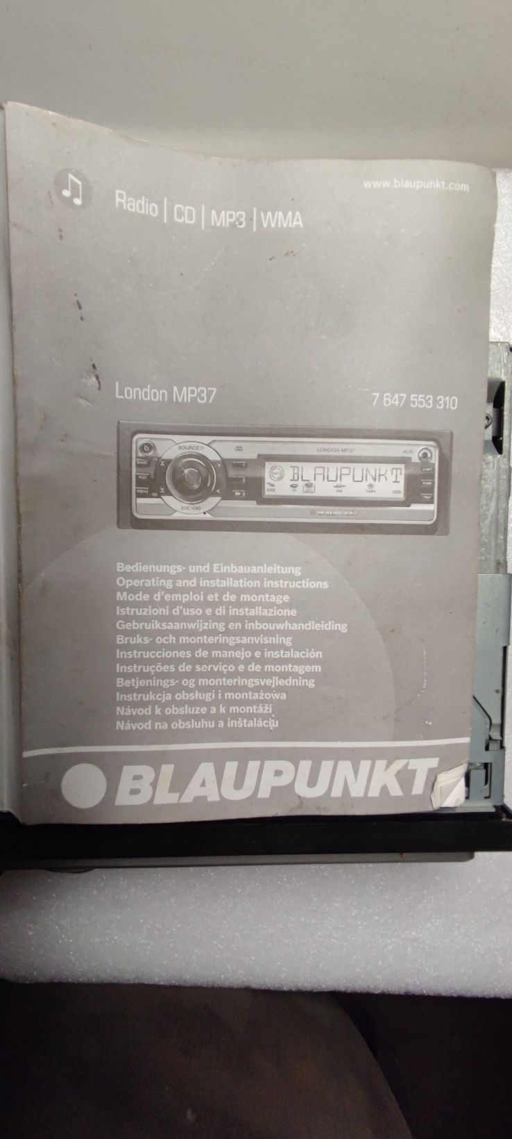 Radio samochodowe Blaupunkt