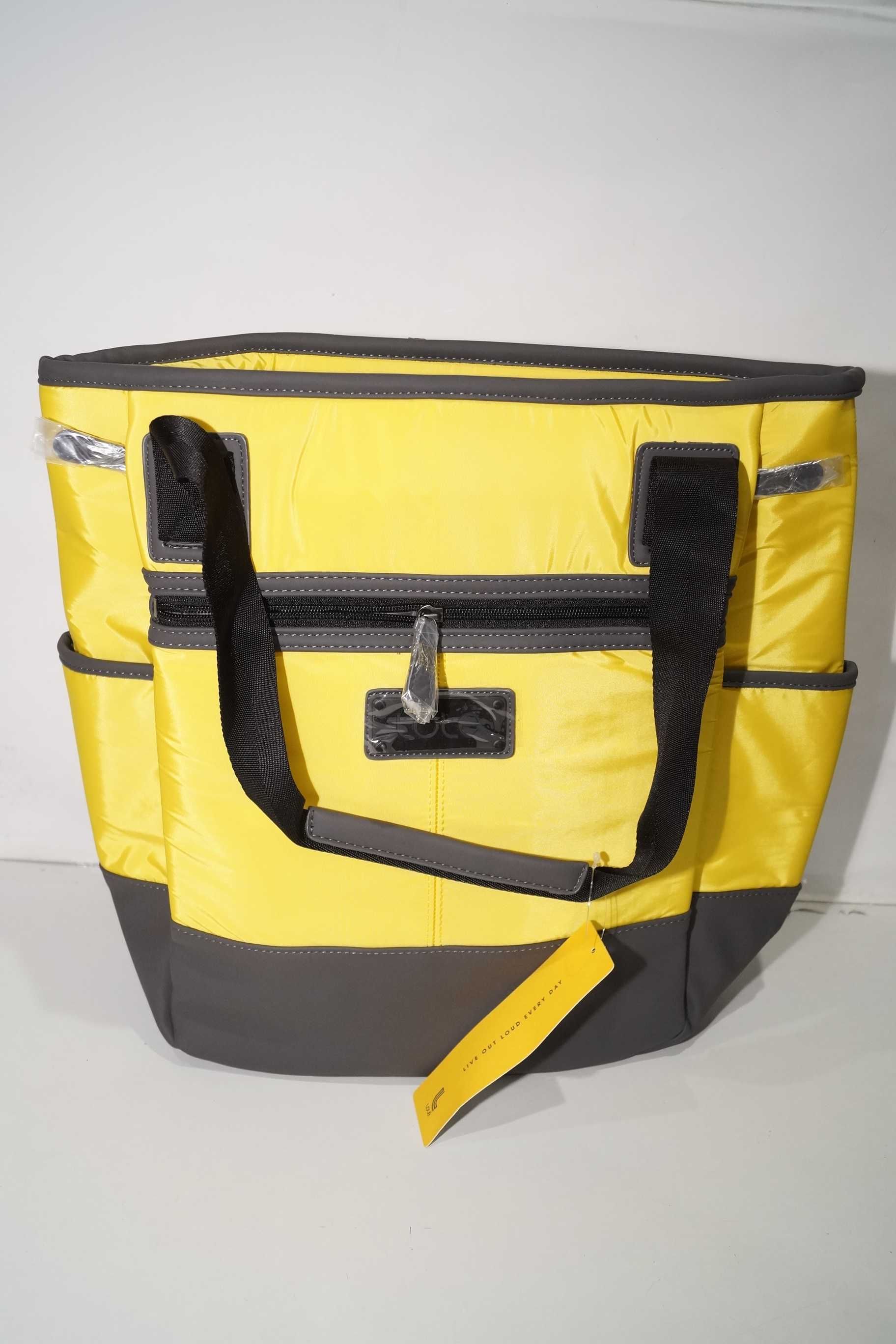 G322 Damska torebka torba torbo-plecak 2w1 LOLE Lily Bag żółta