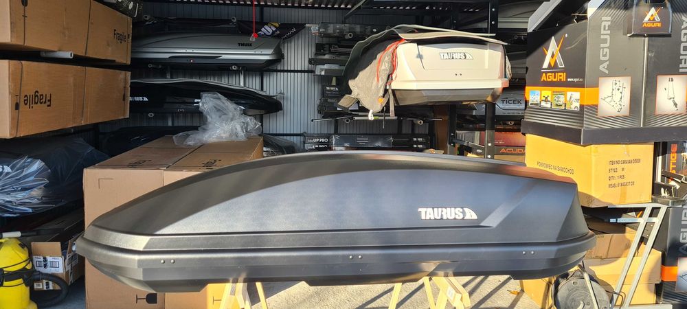 Box dachowy Taurus Adventure 340 Eco czarny matowy