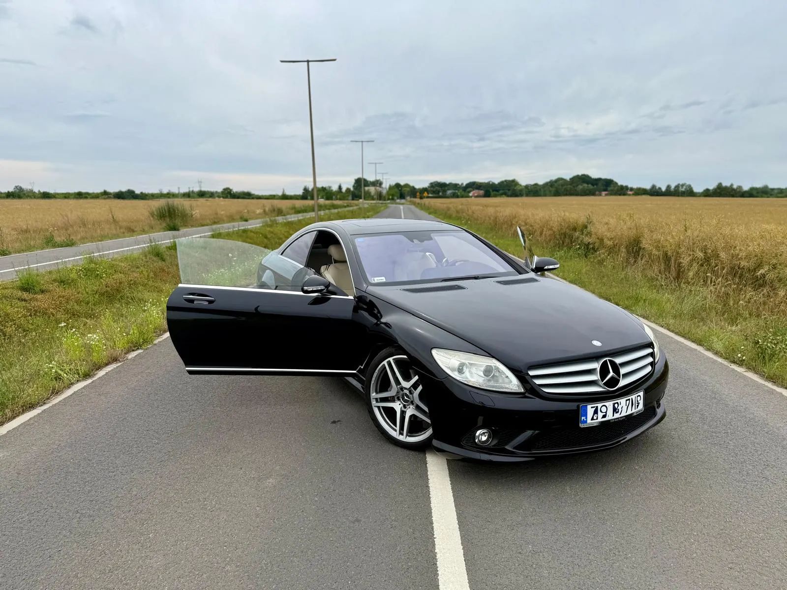 Mercedes-Benz CL Mercedes CL 550 (V8, 388 KM) Japonia igła OKAZJA