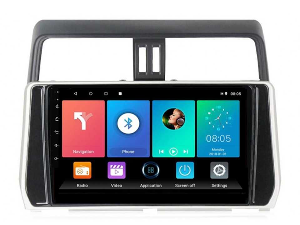 Radio samochodowe Android Toyota Prado (10.1", UV black) 2017.-2020