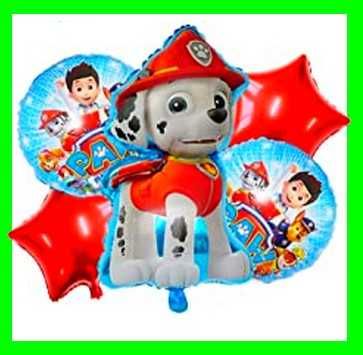 zestaw balonów  psi patrol