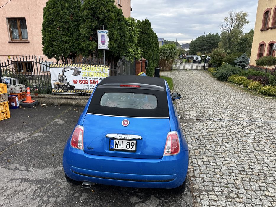 Fiat 500 sport 1,4 cabrio  FV 23%