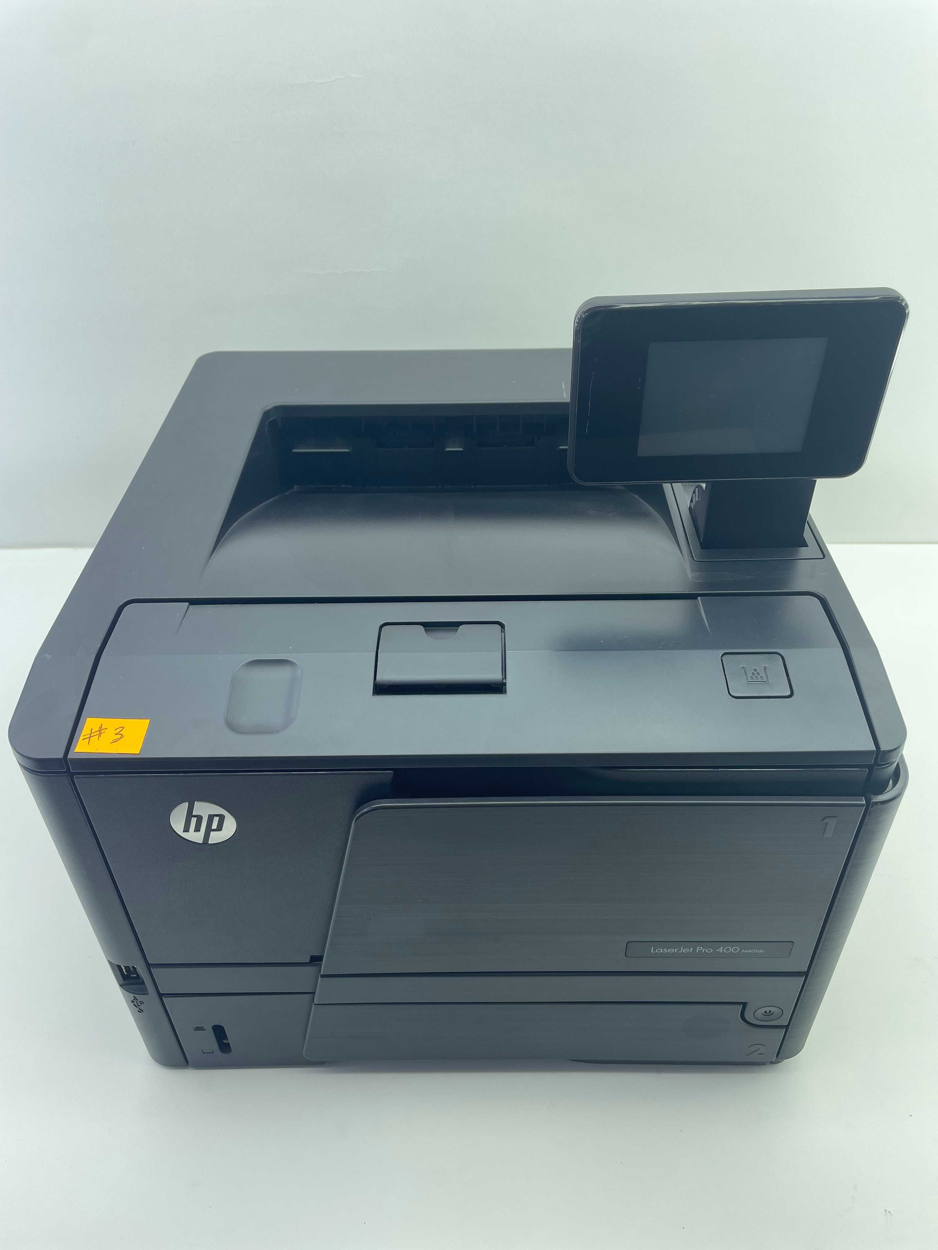Drukarka laserowa HP M401dn mono LAN duplex A4 A5 A6 + toner TANIA