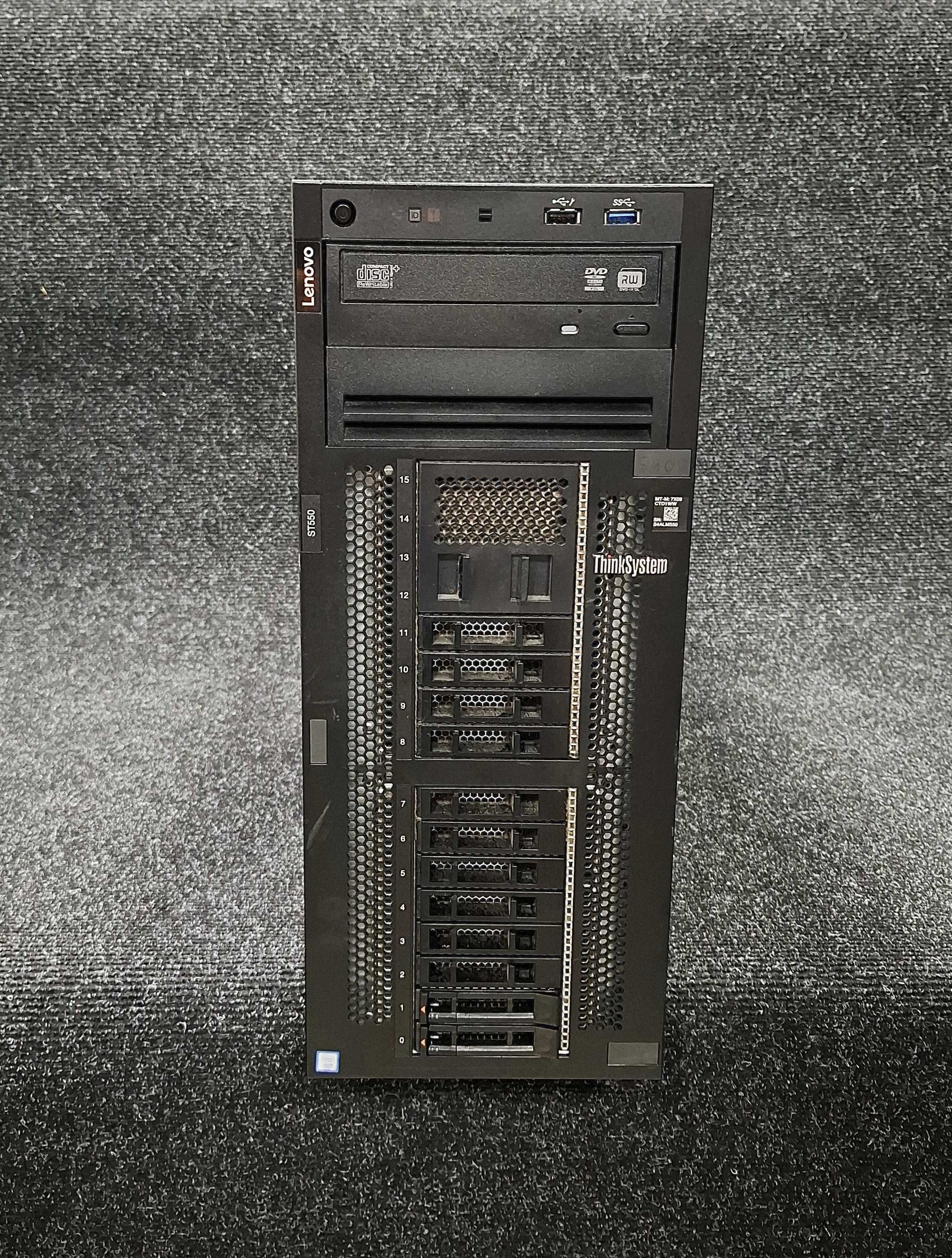 Сервер Lenovo ThinkServer ST550 16SFF Tower